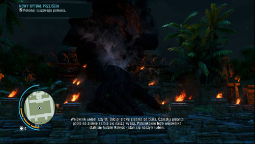 When the demon falls, climb over its arm - New Rite of age - Main missions - Far Cry 3 - Game Guide and Walkthrough