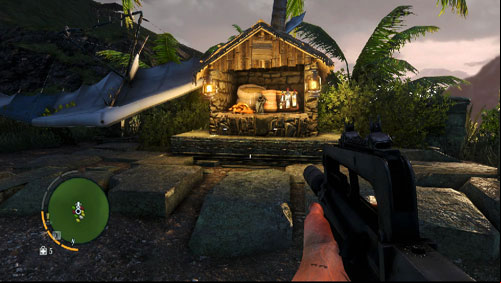 The statuette can be found on the peak of the elevation that you will reach through the path - The Southern Island - North-eastern part - Cult Objects - Far Cry 3 - Game Guide and Walkthrough