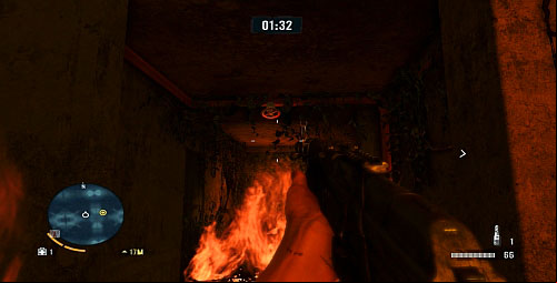 Walk through the narrow age, by holding the right button, after you cross the doorway - Island Port Hotel - Main missions - Far Cry 3 - Game Guide and Walkthrough