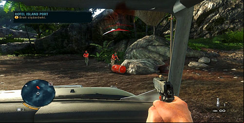 After a while, the car will stop - Island Port Hotel - Main missions - Far Cry 3 - Game Guide and Walkthrough