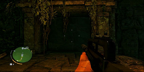 Upstairs, smash the wall that blocks off the entrance, shown in the screenshot - The Northern Island - North-eastern part - Cult Objects - Far Cry 3 - Game Guide and Walkthrough