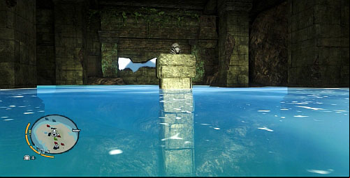 Get inside and swim up to the left side of the room, where there is another statuette - The Northern Island - South-western part - Cult Objects - Far Cry 3 - Game Guide and Walkthrough