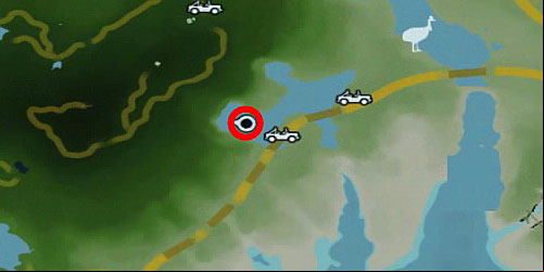 Jump into water and reach the area marked with the red circle in the above screenshot - The Northern Island - South-western part - Cult Objects - Far Cry 3 - Game Guide and Walkthrough