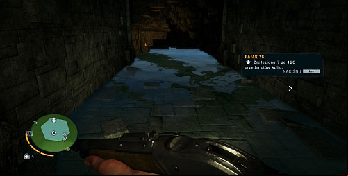 Climb the stairs to access the room where statuette number three used to be and take the corridor to the left - The Northern Island - Southern part - Cult Objects - Far Cry 3 - Game Guide and Walkthrough