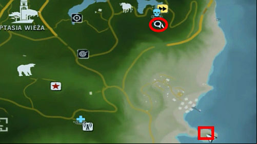 In order to get to this one, you need to use a hang-glider - The Northern Island - South-eastern part - Cult Objects - Far Cry 3 - Game Guide and Walkthrough