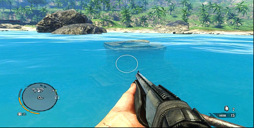 Before you go there, prepare the Deep Dive syringe - The Northern Island - South-eastern part - Cult Objects - Far Cry 3 - Game Guide and Walkthrough