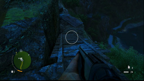 Reach the area marked with the circle in the screenshot - The Northern Island - North-eastern part - Letters of the Lost - Far Cry 3 - Game Guide and Walkthrough