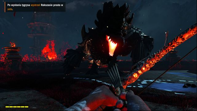 The tigers attack will give you a moment for hitting Rakshasa straight in the mouth. - The Unpainted Future - Side quests - Shangri-La - Far Cry 4 - Game Guide and Walkthrough