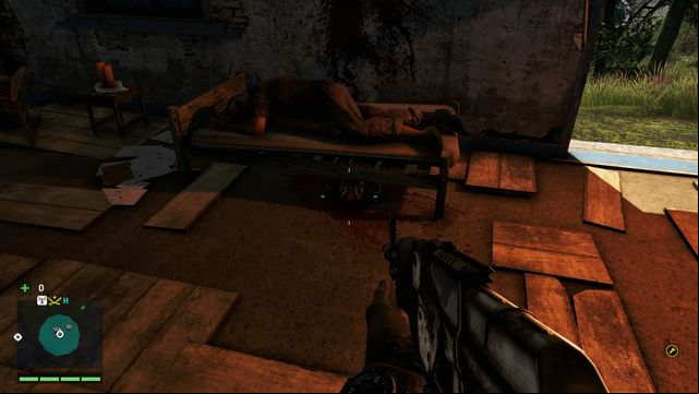You will find the mask in a small hut, under the bed with the body - Southern and central Kyrat - Yalungas Masks - Far Cry 4 - Game Guide and Walkthrough