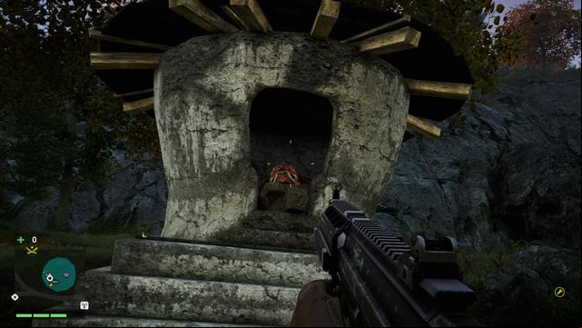 To the right of the stairs, you will notice a few dead bodies - Southern and central Kyrat - Yalungas Masks - Far Cry 4 - Game Guide and Walkthrough