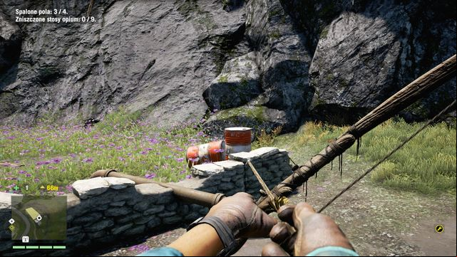 Shooting the explosive barrels down will burning the entire field. - Burn it Down (choosing Sabal) - Main Quests - Far Cry 4 - Game Guide and Walkthrough