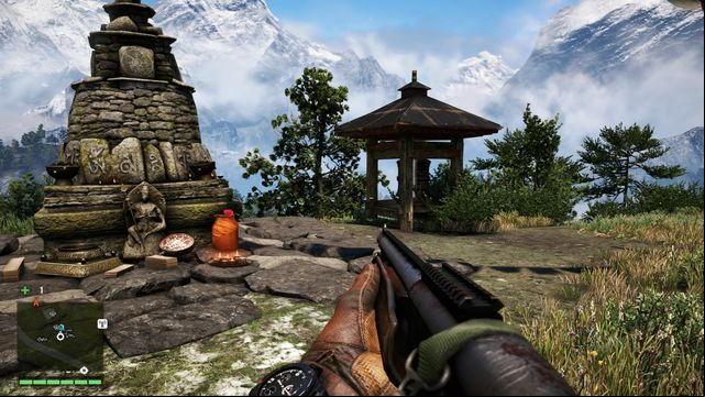 You will find the wheel a little above the hut - Northern and north-eastern Kyrat - Mani Wheels - Far Cry 4 - Game Guide and Walkthrough