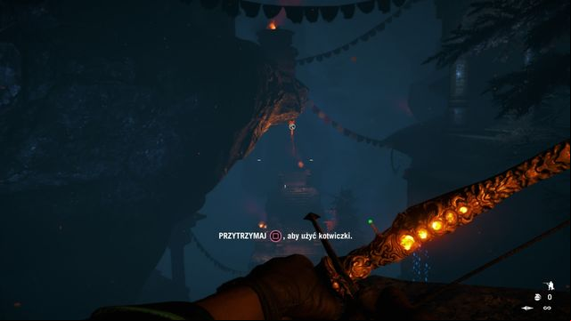 After using the hook, swing and jump onto the rock shelf. - Payback - Main Quests - Far Cry 4 - Game Guide and Walkthrough
