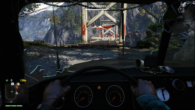 Achieve the appropriate speed before reaching the obstacle so that you not get stuck. - A Key to The North - Main Quests - Far Cry 4 - Game Guide and Walkthrough