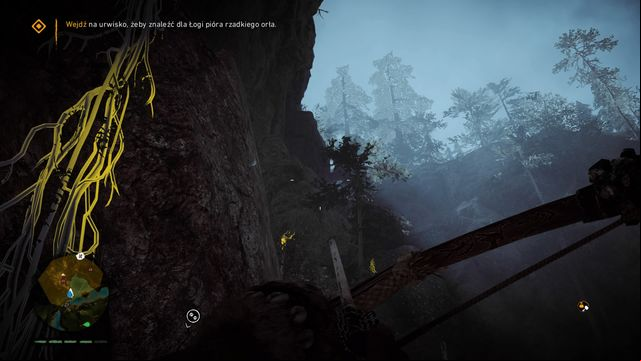 If you use the hunter vision, you will easily find the place with which you can interact. - The Peak of Oros (Wogah the Crafter) - Walkthrough - Far Cry Primal - Game Guide and Walkthrough