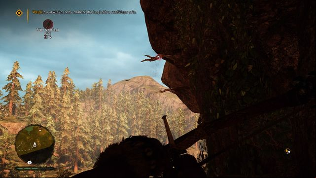 To get to the top you must swing while being attached to one point and then attach yourself to the next points. - The Peak of Oros (Wogah the Crafter) - Walkthrough - Far Cry Primal - Game Guide and Walkthrough