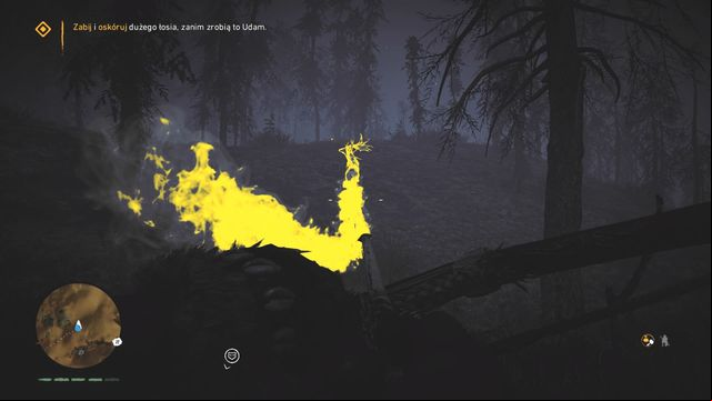 Walk towards the moose from behind. This will give you a few seconds of advantage. - The Tall Elk (Jayma the Hunter) - Walkthrough - Far Cry Primal - Game Guide and Walkthrough