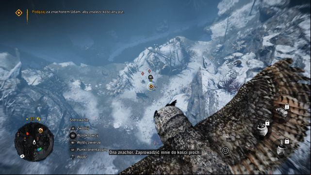 By using the owl you will easily find your target. - Bone Dust (Dah) - Walkthrough - Far Cry Primal - Game Guide and Walkthrough