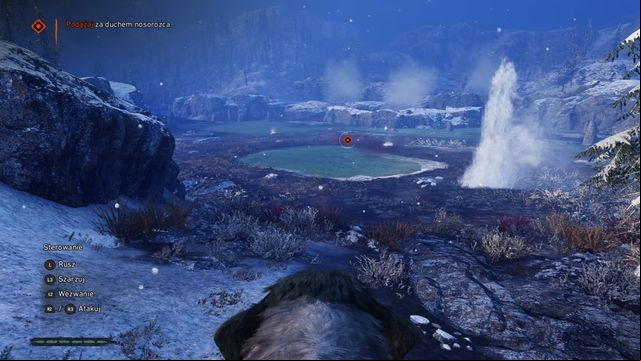 Watch out for the geysers. - Duel of Beasts - Legend of the Mammoth - Far Cry Primal - Game Guide and Walkthrough