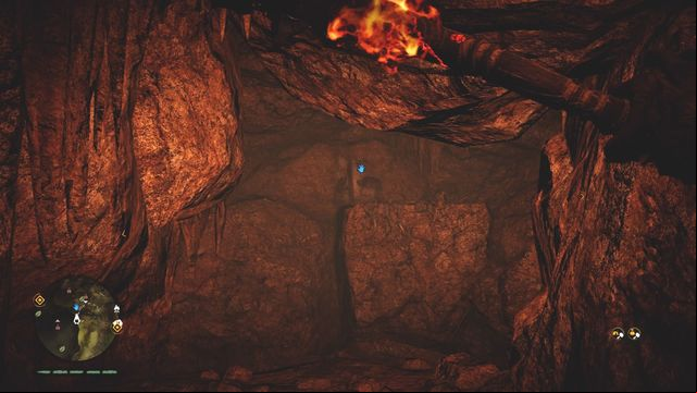 You can jump into a small corridor leading straight to the painting - Cave paintings - Southern Oros - Far Cry Primal - Game Guide and Walkthrough