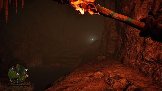 It is hidden in the age blocked with plants that you need to burn - Daysha Hands - Southern Oros - Far Cry Primal - Game Guide and Walkthrough