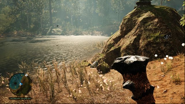 Under a rock, by the lakeside - Daysha Hands - Southern Oros - Far Cry Primal - Game Guide and Walkthrough