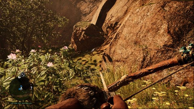 On the ground, behind the bushes, at the bottom of the hill - Daysha Hands - Southern Oros - Far Cry Primal - Game Guide and Walkthrough