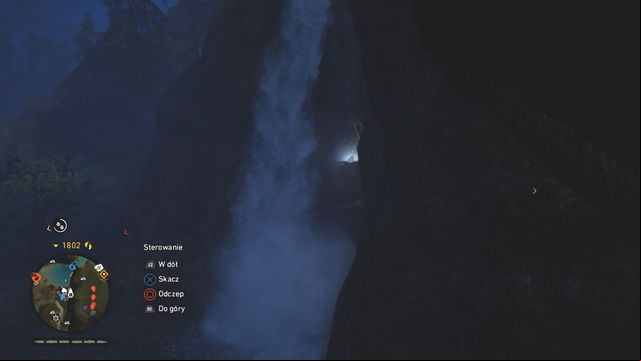 On a ledge behind the waterfall - Daysha Hands - Southern Oros - Far Cry Primal - Game Guide and Walkthrough