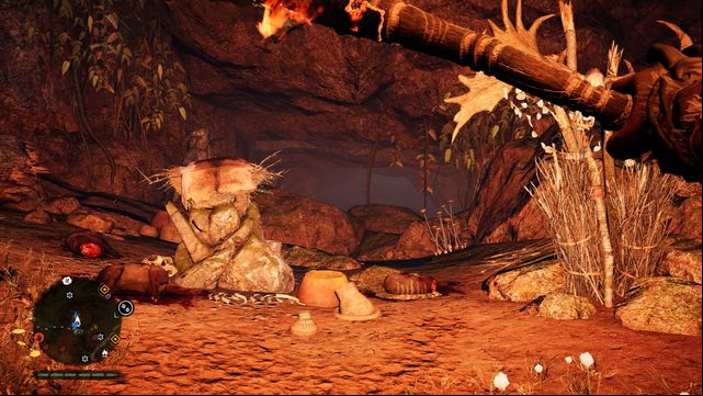The platform is located in front of the entrance - Spirit Totems - Southern Oros - Far Cry Primal - Game Guide and Walkthrough