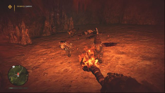 The torch will allow you to keep the enemies at bay. - Trapped - Walkthrough - Far Cry Primal - Game Guide and Walkthrough