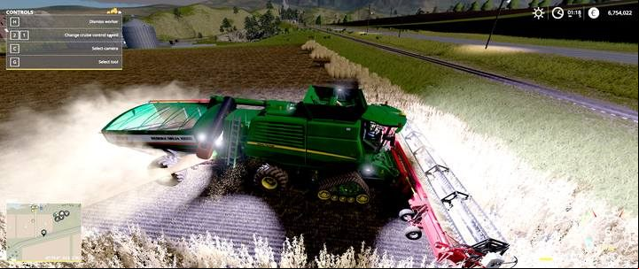 You can add dedicated trailers to grain harvesters to avoid the need to empty them using other vehicles. - Farming Simulator 19: Grains - how to grow? Guide - Field work - Farming Simulator 19 Guide and Tips
