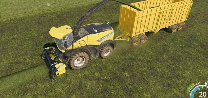 Grass can also be collected with a forage harvester. - Farming Simulator 19: Grass, hay, silage - Field work - Farming Simulator 19 Guide and Tips
