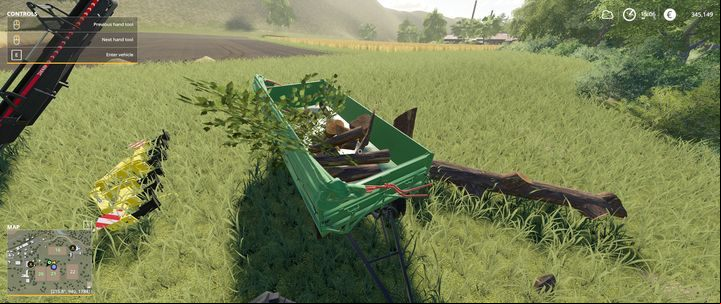 Clean the trees before they are sold - Farming Simulator 19: Misc machines, tools - List of vehicles and machines - Farming Simulator 19 Guide and Tips