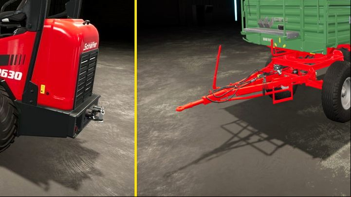 Bolt hitch - Farming Simulator 22: Connecting, machine assemblies - Vehicles and machinery - Farming Simulator 22 Guide