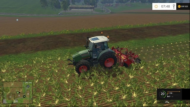 Removing leaves is a time-consuming task and it cannot be given to your workers. - Growing plants - preparation, harvest and selling - Basics - Farming Simulator 15 Game Guide