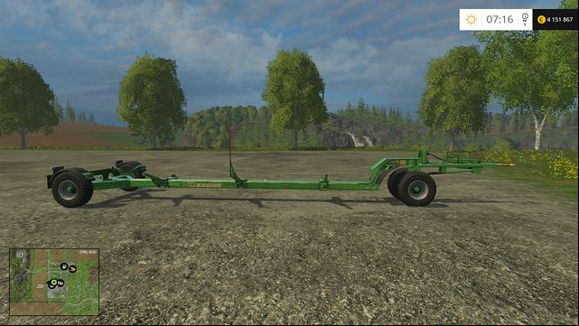 Model: Cutter trailer - Header trailers - Machines - Farming Simulator 15 Game Guide