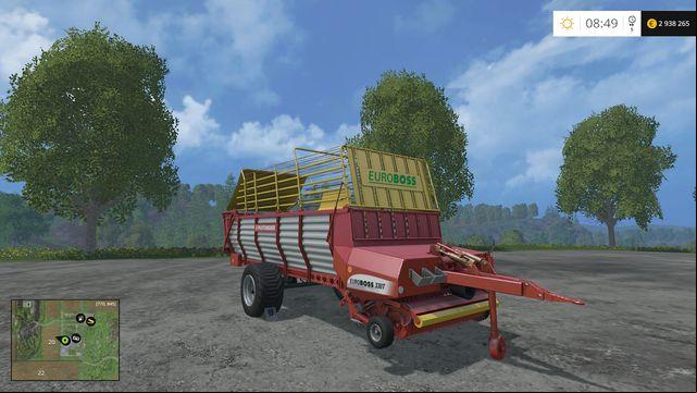 Model: Euroboss 330T - Loading wagons - Machines - Farming Simulator 15 Game Guide