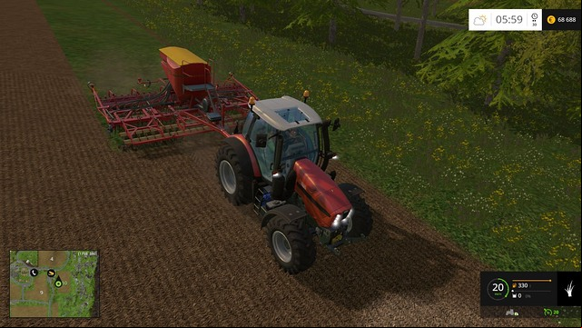 You only have to sow the grass once. - Sheep - Animals - Farming Simulator 15 Game Guide
