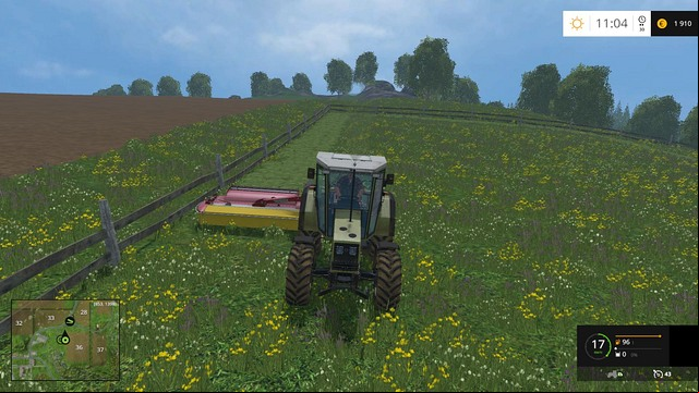 Mowing is an easy and relatively quick task. - Mowing - Plants - Farming Simulator 15 Game Guide