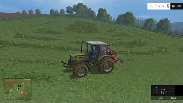 It may not look particularly pretty, but the mission is completed. - Mowing - Plants - Farming Simulator 15 Game Guide