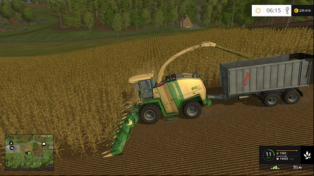 Buying a harvester with which you can gather chaff is the biggest expenditure. - Biogas - a profitable business - Other - Farming Simulator 15 Game Guide