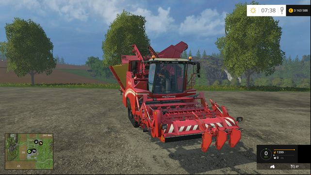 Model: Maxtron 620 - Harvesting sugar beets - Machines - Farming Simulator 15 Game Guide