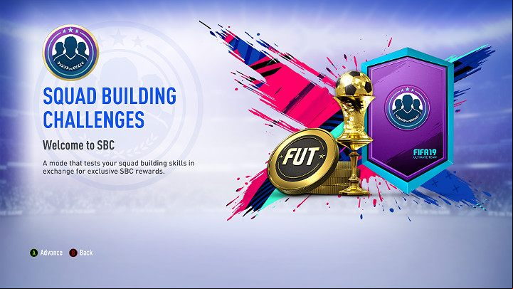 One of the starter objectives requires you to complete at least one Squad Building Challenge - First steps and tips for FUT - FUT Guide - FIFA 19 Game Guide
