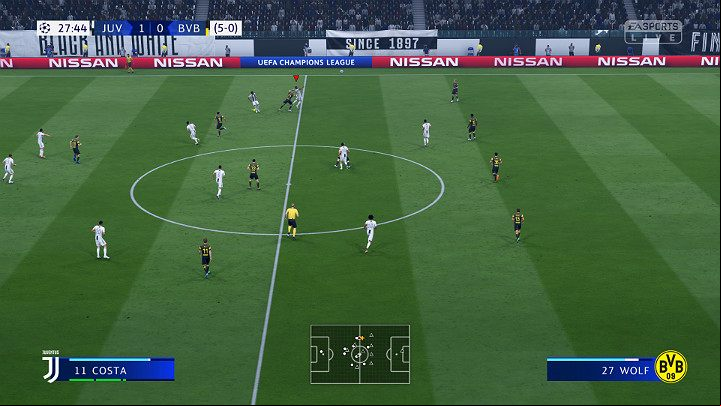 Controlling the centre of the field is extremely important in FIFA 19 because it is a strategic point on the pitch - Playing in attack in FIFA 19 - Atack - FIFA 19 Game Guide