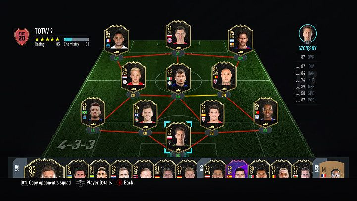 LP - Team of the Week 9 (TOTW) - FIFA 20 Ultimate Team - Team of the Week - FIFA 20 Guide