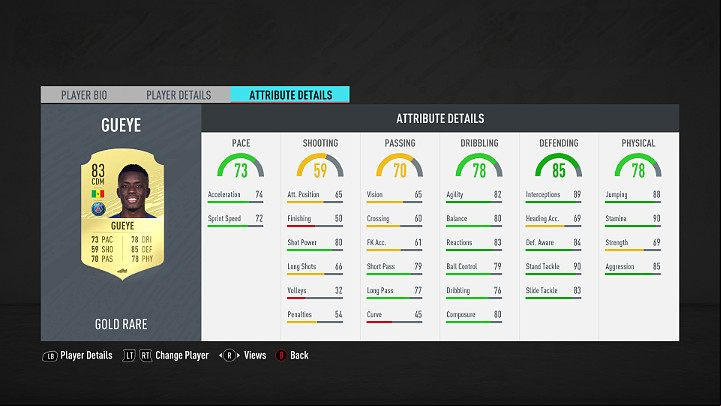 Defensive midfielders play in a position located a little bit farther back - FUT 20 Best players in Ligue 1 Conforama | FIFA Ultimate Team - Best players in FUT - FIFA 20 Guide