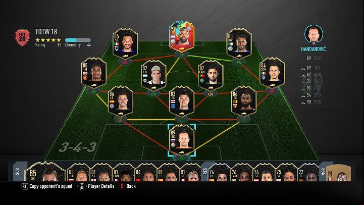 LP - Team of the Week 18 (TOTW) - FIFA 20 Ultimate Team - Team of the Week - FIFA 20 Guide