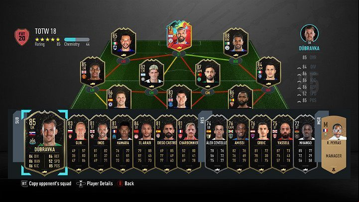 LP - Team of the Week 18 (TOTW) - FIFA 20 Ultimate Team - Team of the Week - FIFA 20 Guide