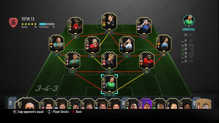 LP - Team of the Week 13 (TOTW) - FIFA 20 Ultimate Team - Team of the Week - FIFA 20 Guide
