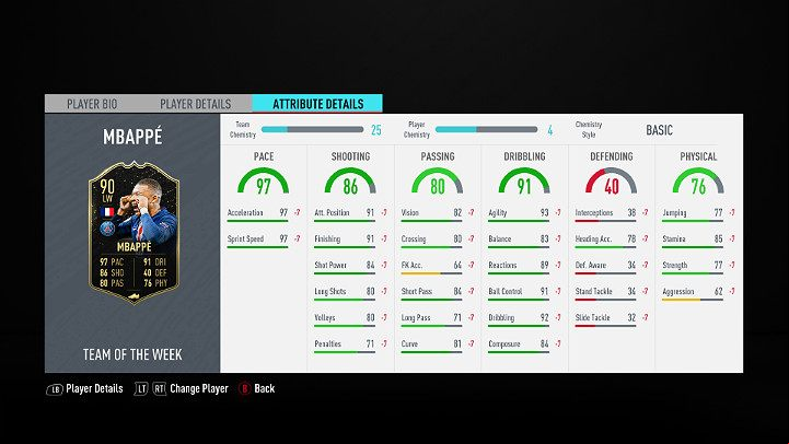 The best player of the seventh Team of the Week in FIFA 20, without doubt, is Kylian Mbappe - Team of the Week 7 (TOTW) - FIFA 20 Ultimate Team - Team of the Week - FIFA 20 Guide